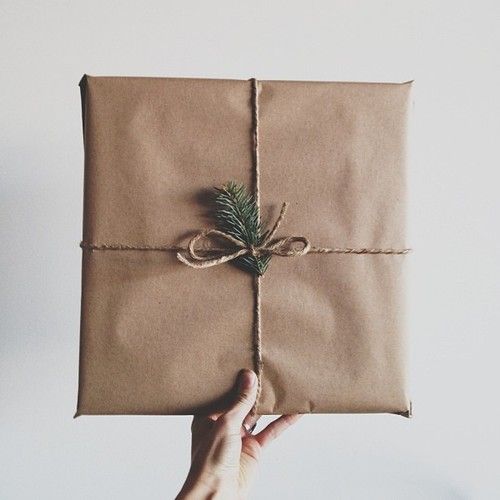 Brown Paper Gift Wrap
